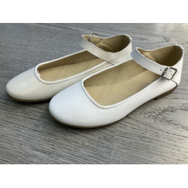 Bailarina piel con hebilla