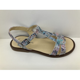 Sandalia multicolor