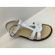 Sandalia vestir piel