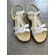 Sandalia vestir piel