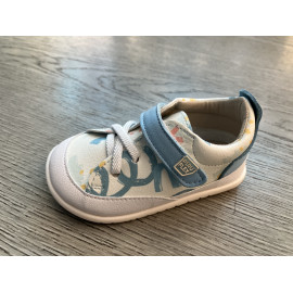 Respetuoso estampado azules