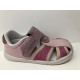 Sandalia lona barefoot tonos rosas