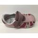 Sandalia lona barefoot tonos rosas