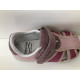 Sandalia lona barefoot tonos rosas