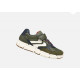 Deportivo Geox piel/malla kaki