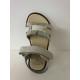 Sandalia beige con dorado