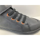 Basket Geox junior negro/naranja