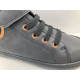 Basket Geox junior negro/naranja