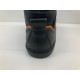 Basket Geox negro/naranja baby